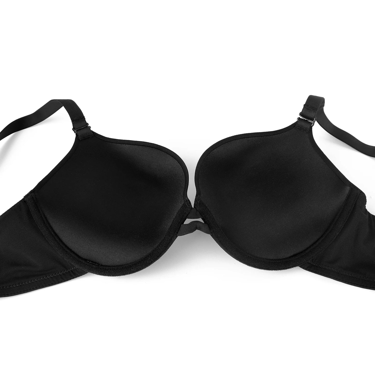 Push-Up Padded Bra – Seamless Deep V Lingerie